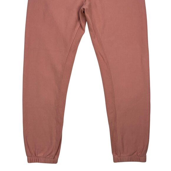Rag and Bone City Terry Sweatpant Jogger M Mauved Out Pink Logo Pull On Hi-Rise - Picture 11 of 13